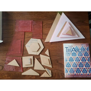 Pandoras Box Quilting Templates By Quick Strip Sharlene Jorgenson EUC w Book